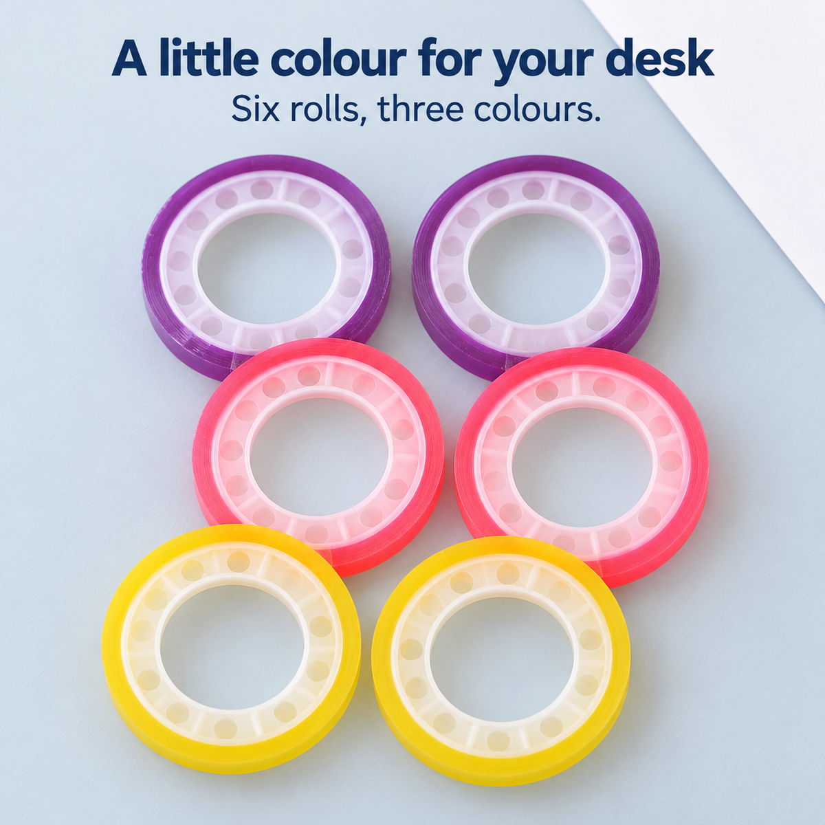 Coloured Tape Set, 6 Rolls 5