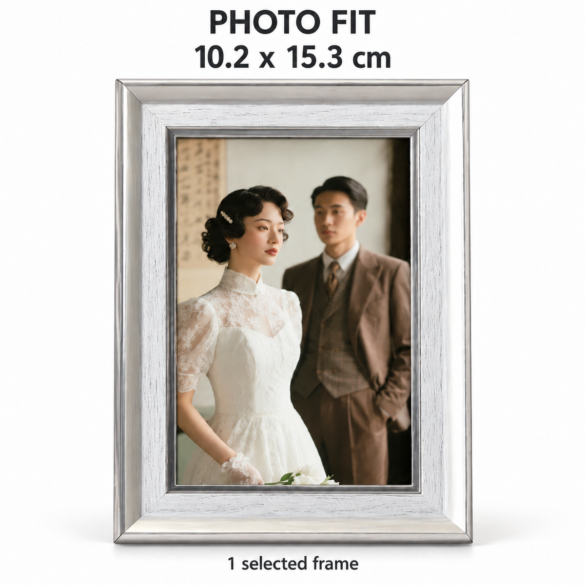 6-Inch Two-Tone Tabletop Photo Frame 4