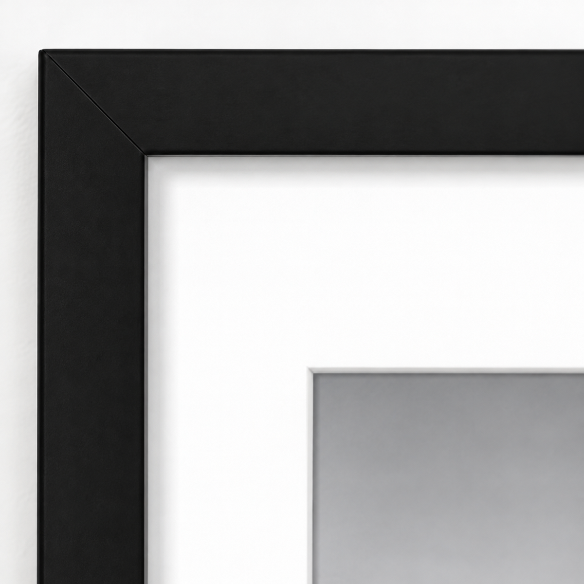 8 × 10 in Picture Frame with White Mat 5