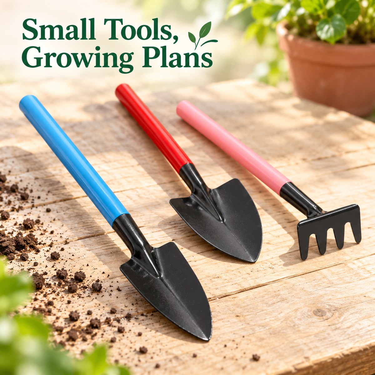 Mini Gardening Tool Set – 3 Pieces 5