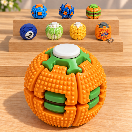 Press and Spin Fidget Toy