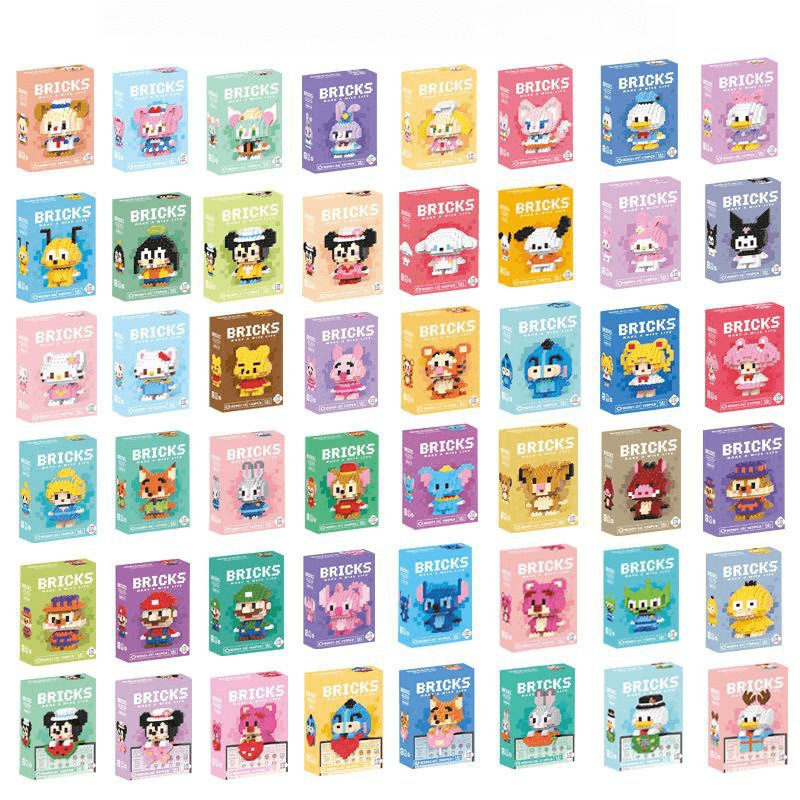 Santa Claus Design Building Blocks