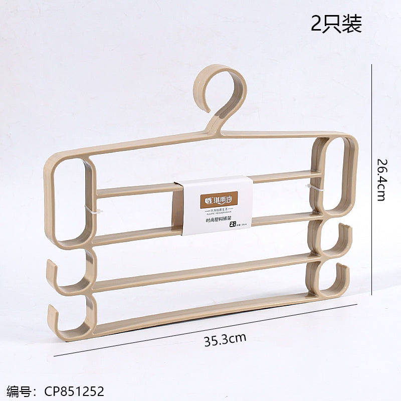 Lightweight Plastic 5-Tier Ultra-Thin Hanger 2