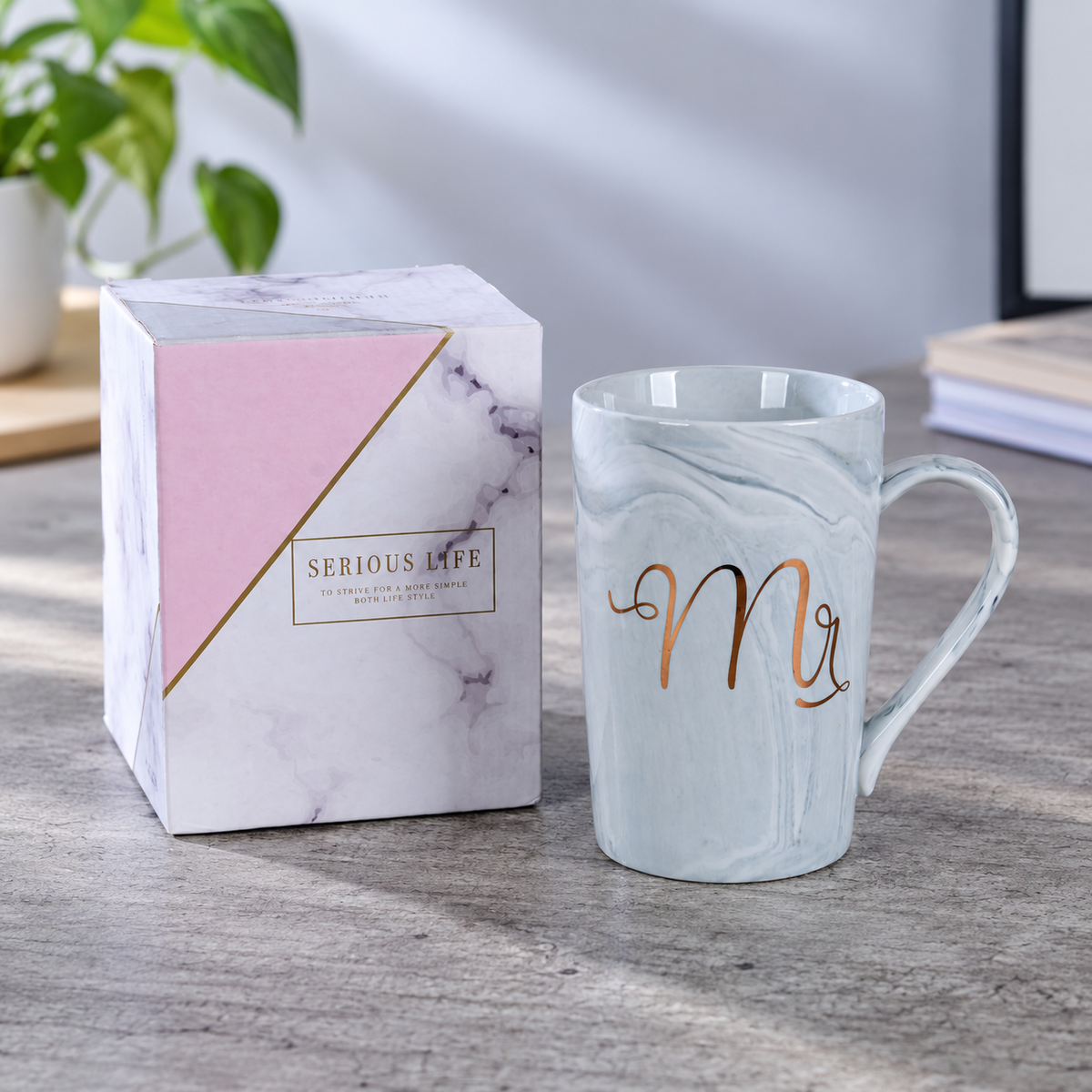 Marble-Effect Mug – Choice of Four Designs 3