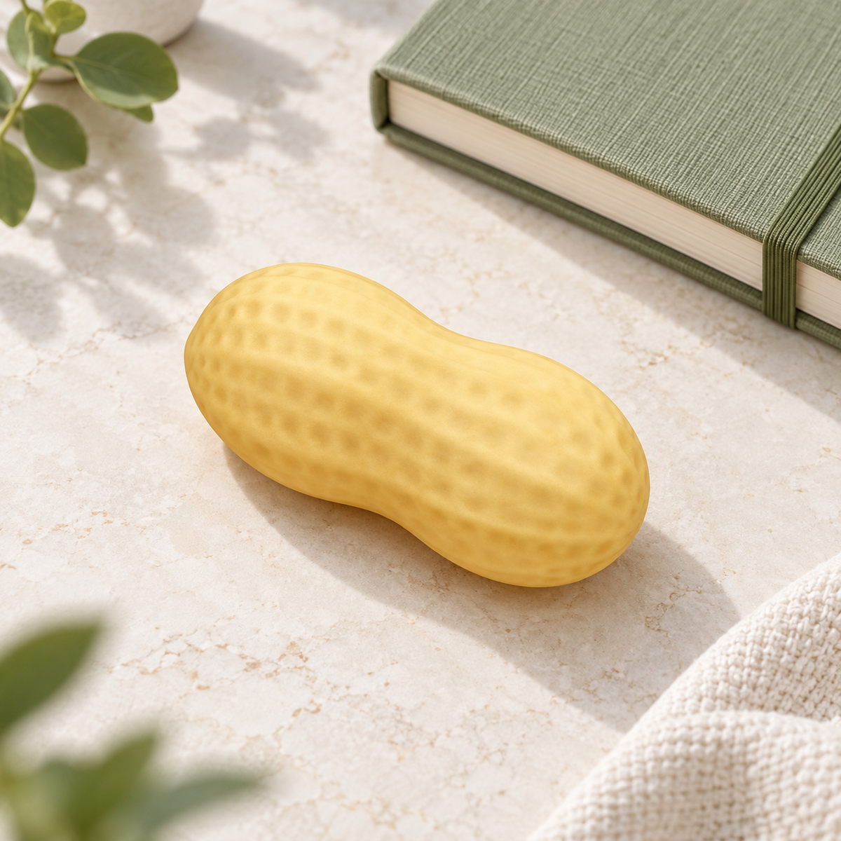 Peanut Shell Tactile Squishy Toy — atmosphere