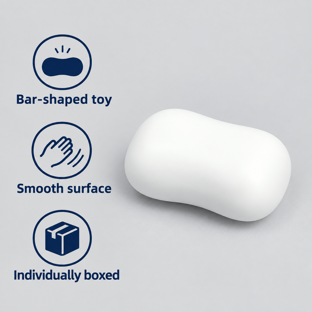 White Bar Sensory Squeeze Toy — selling points