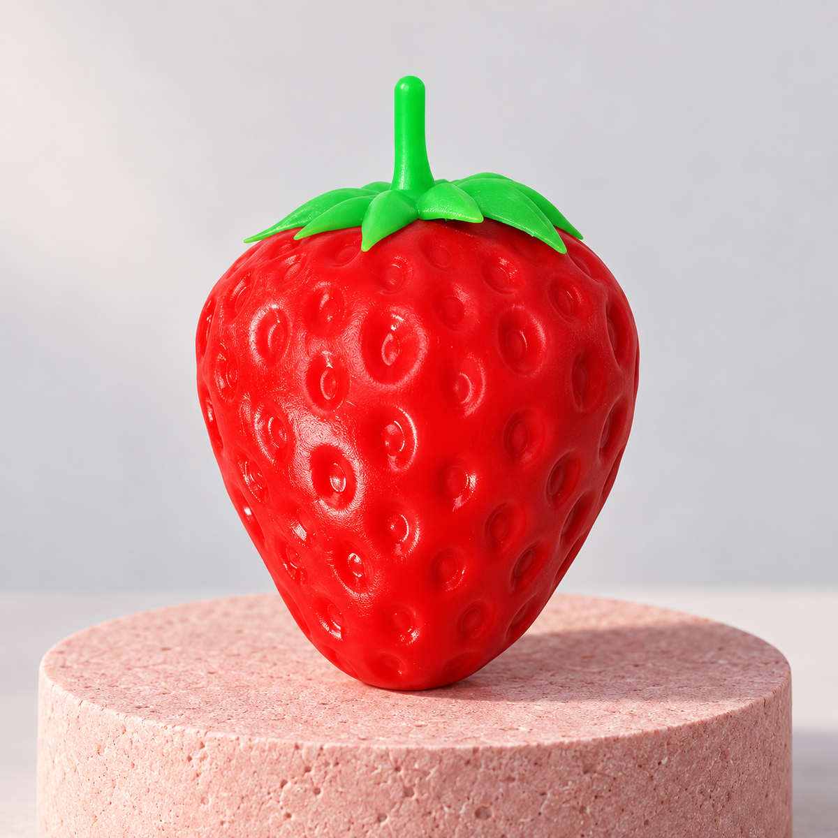 Pointed-Leaf Strawberry Tactile Toy — atmosphere