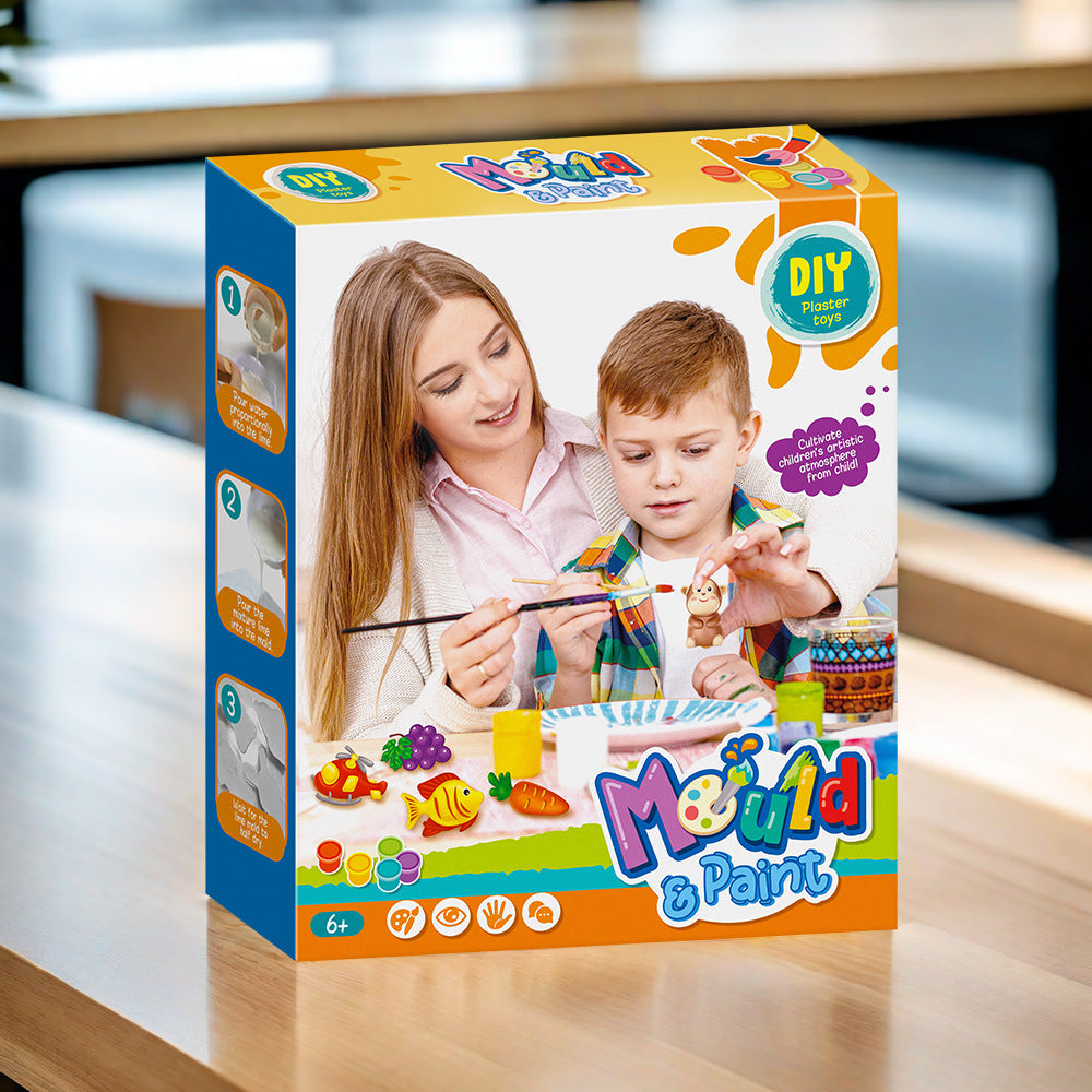 DIY Mould Painting Toys