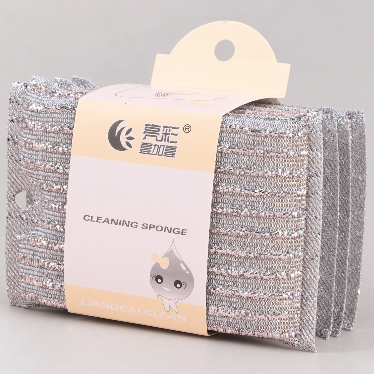 LC-905 Silver Mesh Cleaning Pads, 4-Pack