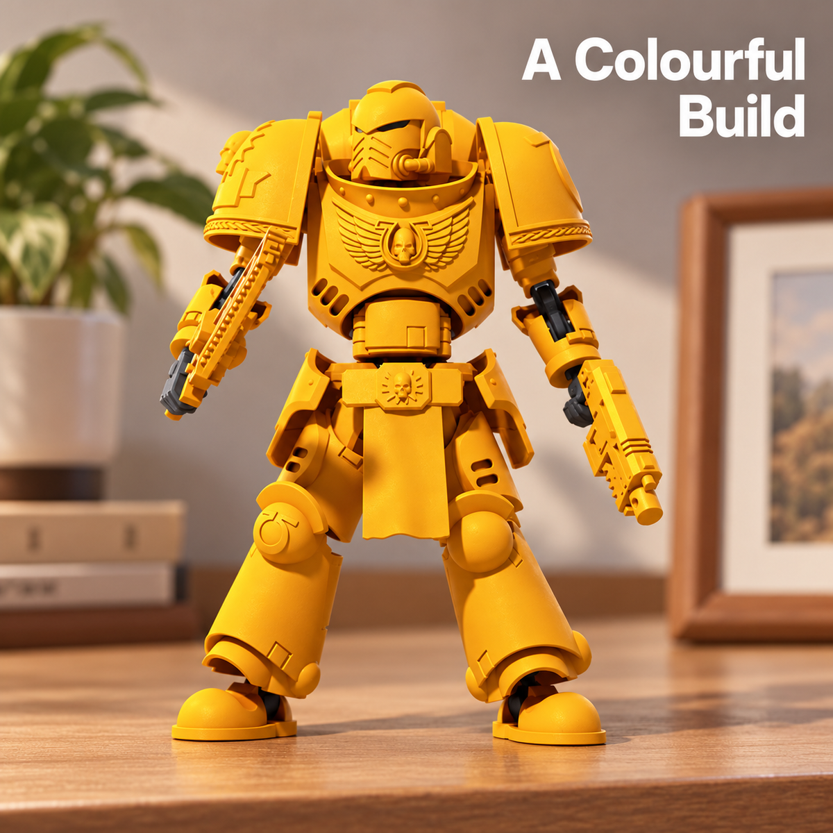 Armoured Figure Model Kit – Seven Colours 6