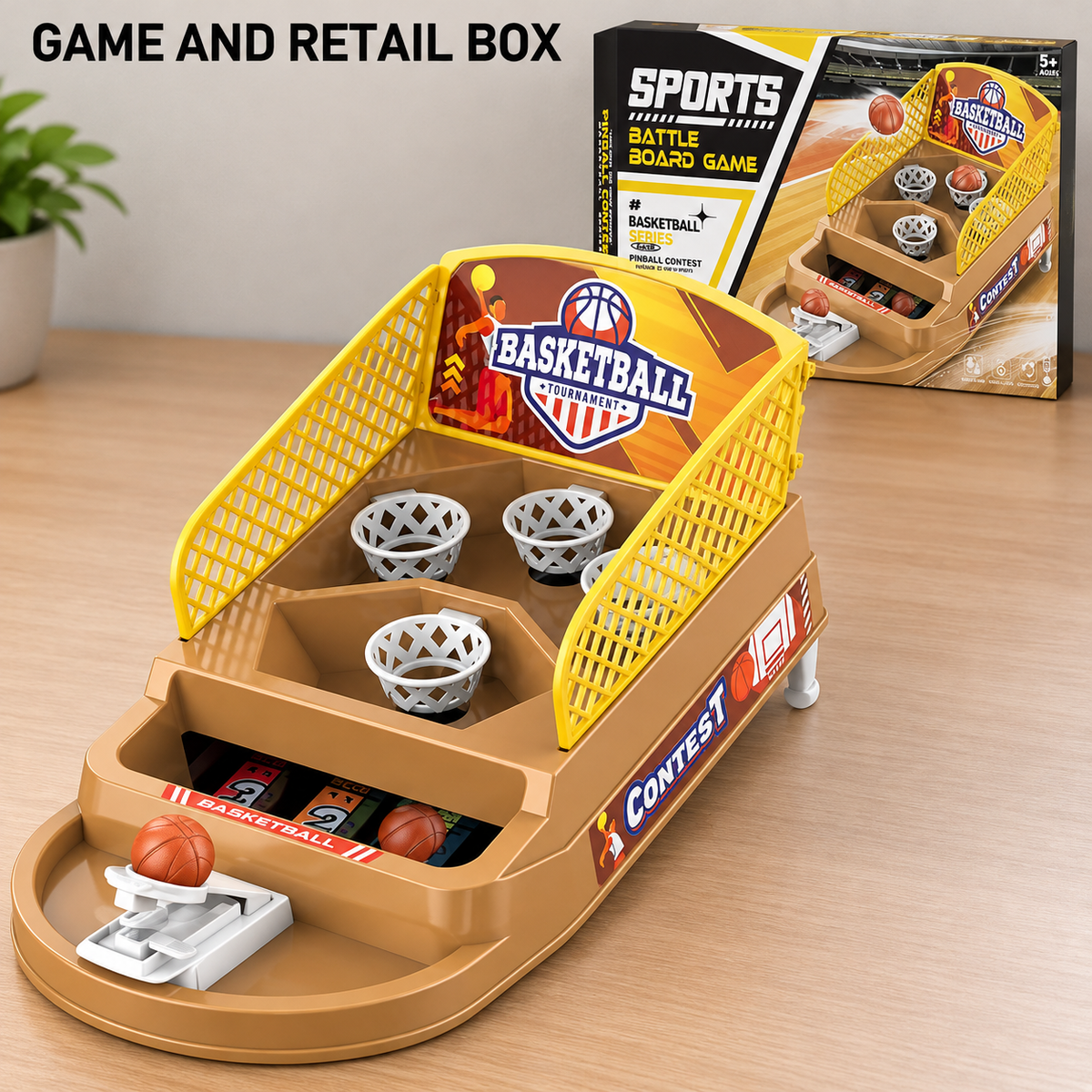 Tabletop Basketball Shooting Game 2