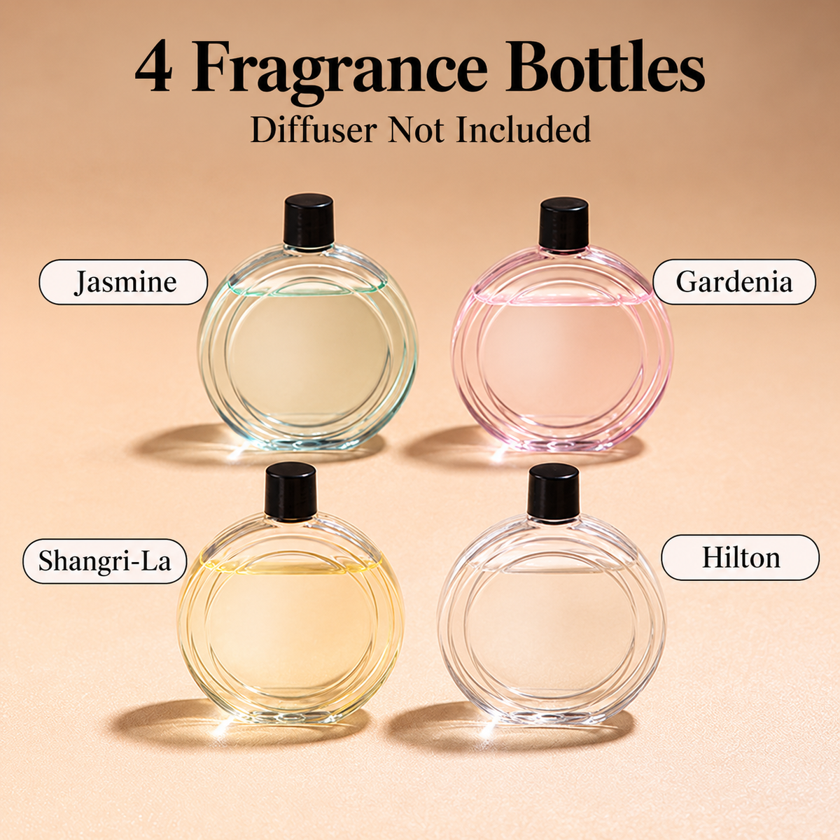 Four-Bottle Aroma Fragrance Refill Set 3