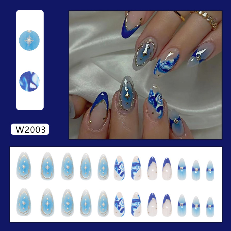 Deep Sea Star Wave Press On Nails 24 Piece Set - replacement image 3