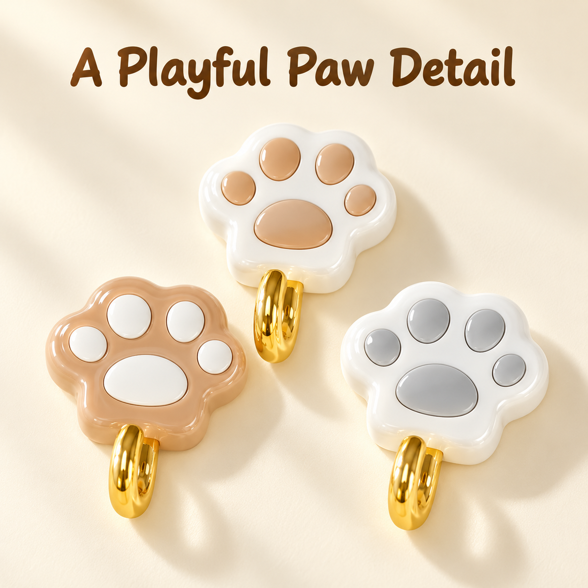 3-Piece Cat-Paw Hook Set 5