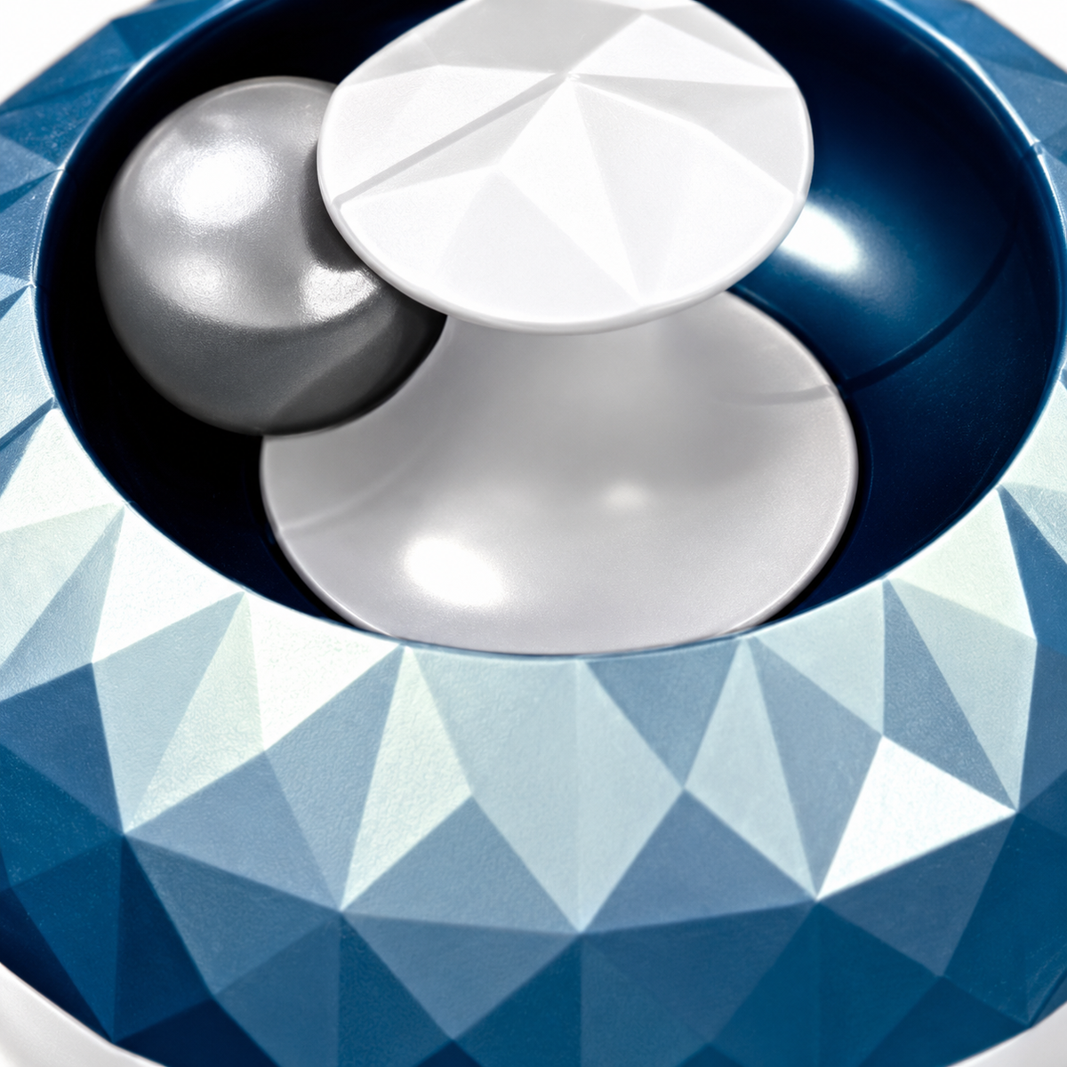 Bead Orbit Fidget Spinner – Two-Tone Colours 5