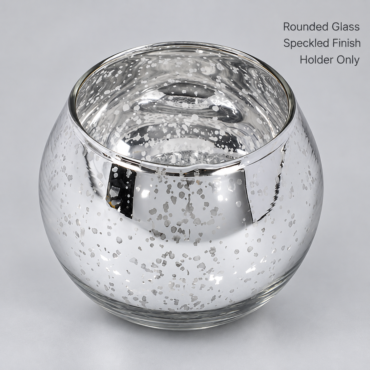 Speckled Glass Candle Holder 8