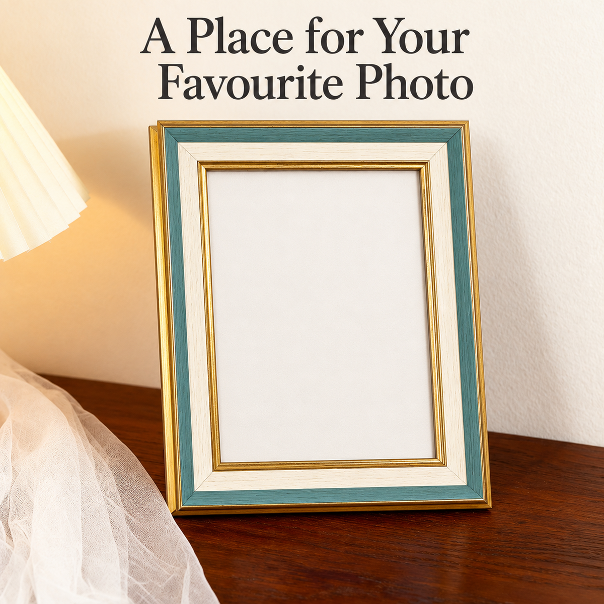 7-Inch Two-Tone Tabletop Photo Frame 6