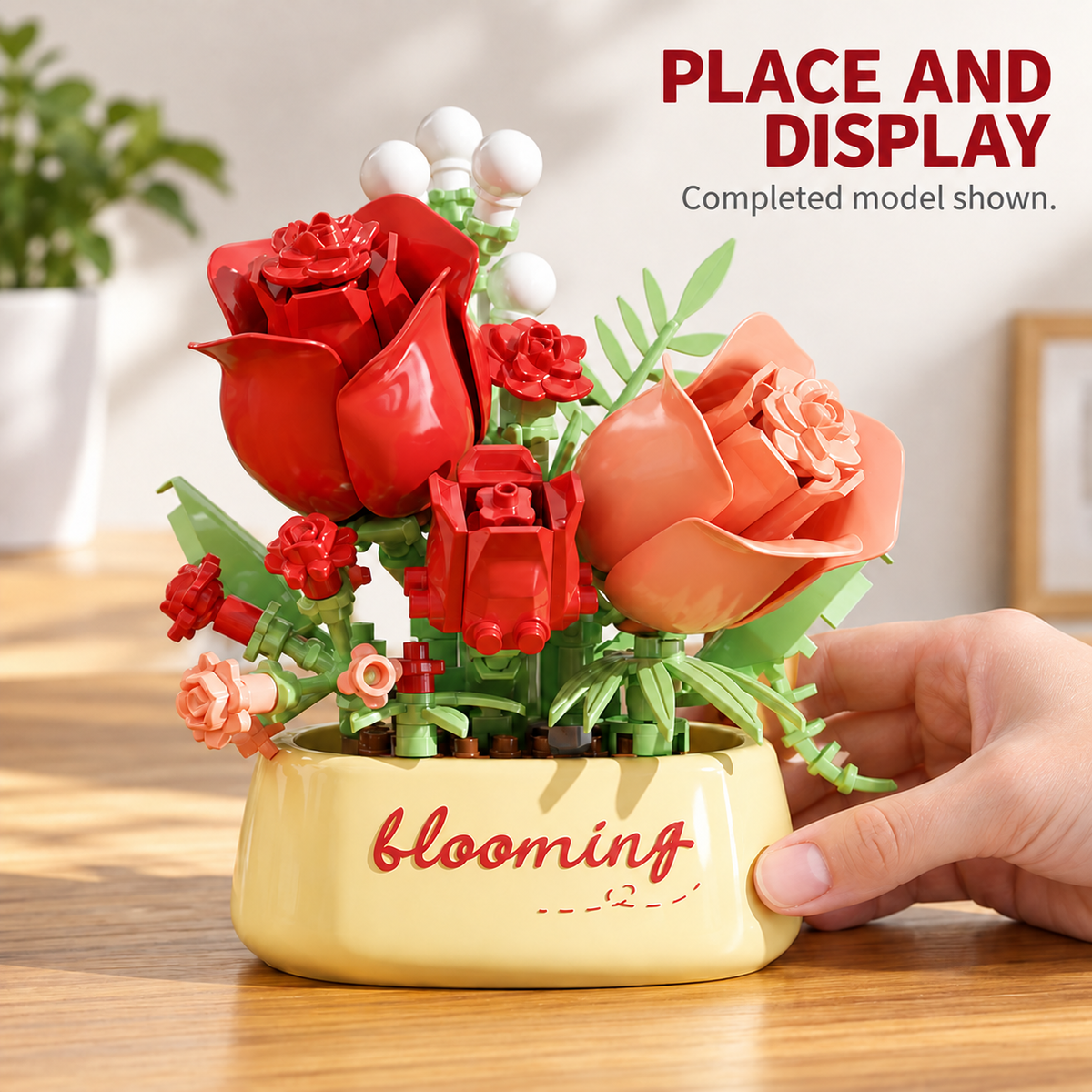 Flower Pot Building Block Kit 7