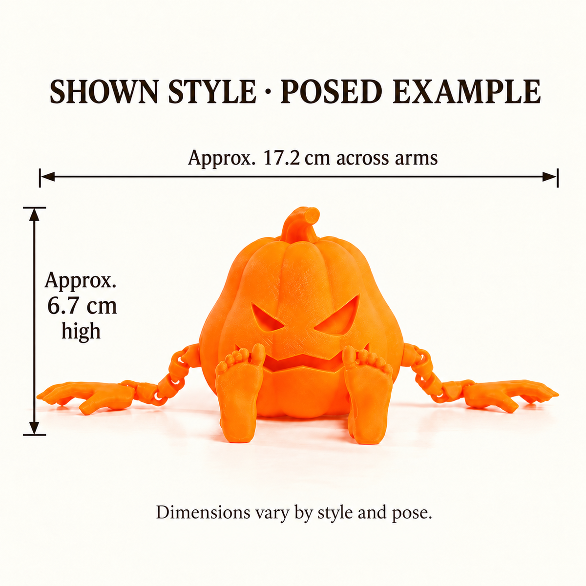 3D-Printed Articulated Pumpkin Figure 3