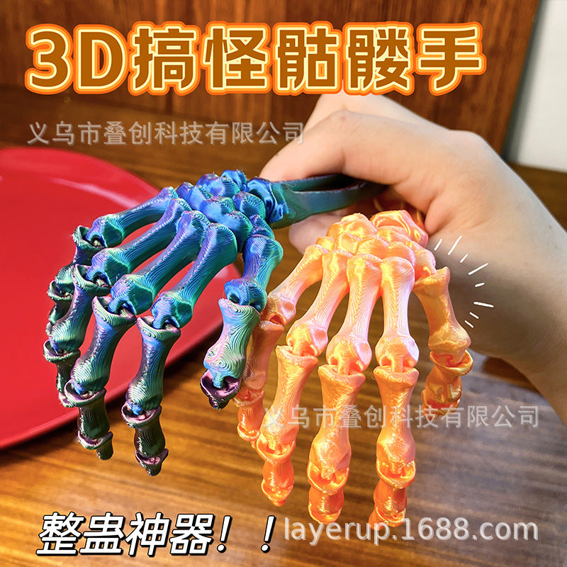 Skeleton Hand Clip 2
