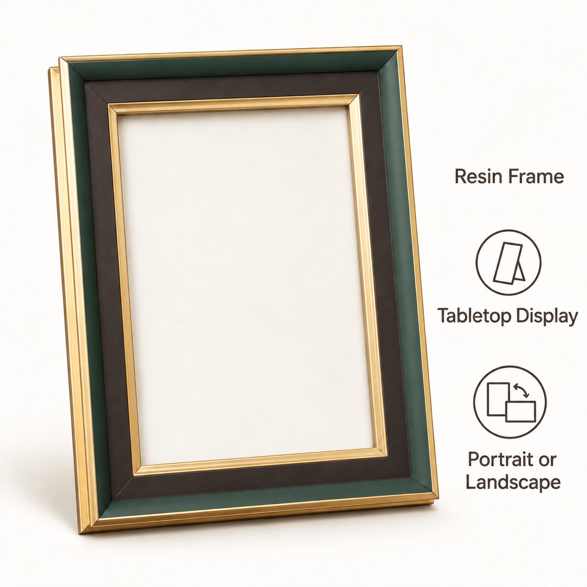 7-Inch Two-Tone Tabletop Photo Frame 8