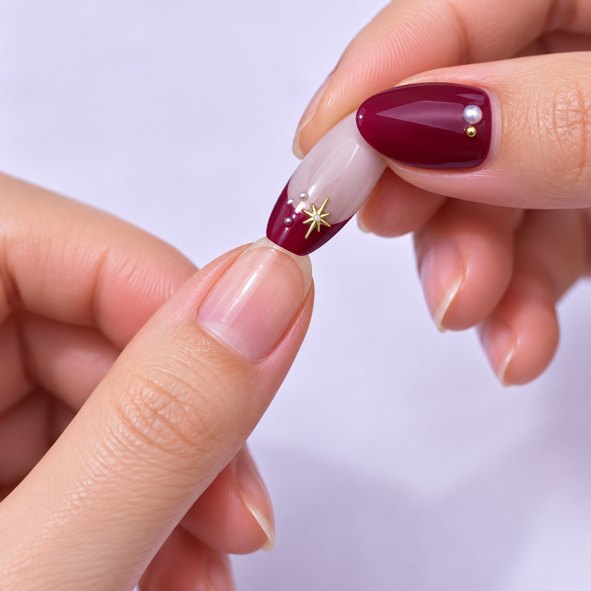 Qiheng Decorative Fashion Press On Nail Sets — product view 6