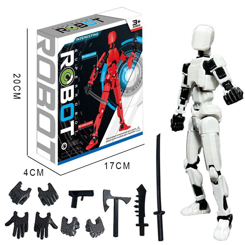 Posable Jointed Action Figure Doll