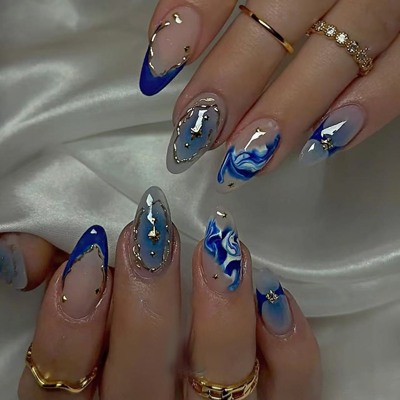 Deep Sea Star Wave Press On Nails 24 Piece Set - image 4