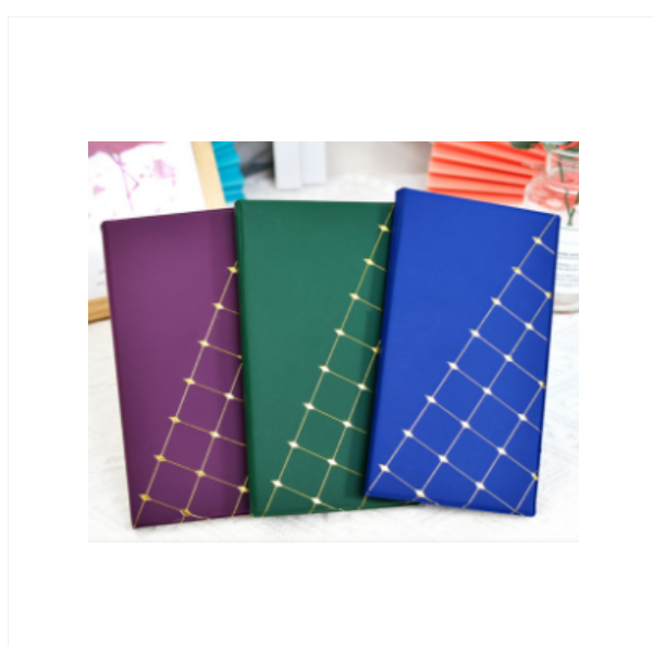 Grid-Design Notebook Set Multicolor 2