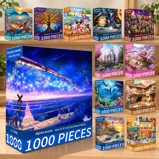 1000-Piece Jigsaw Puzzle - Design Options