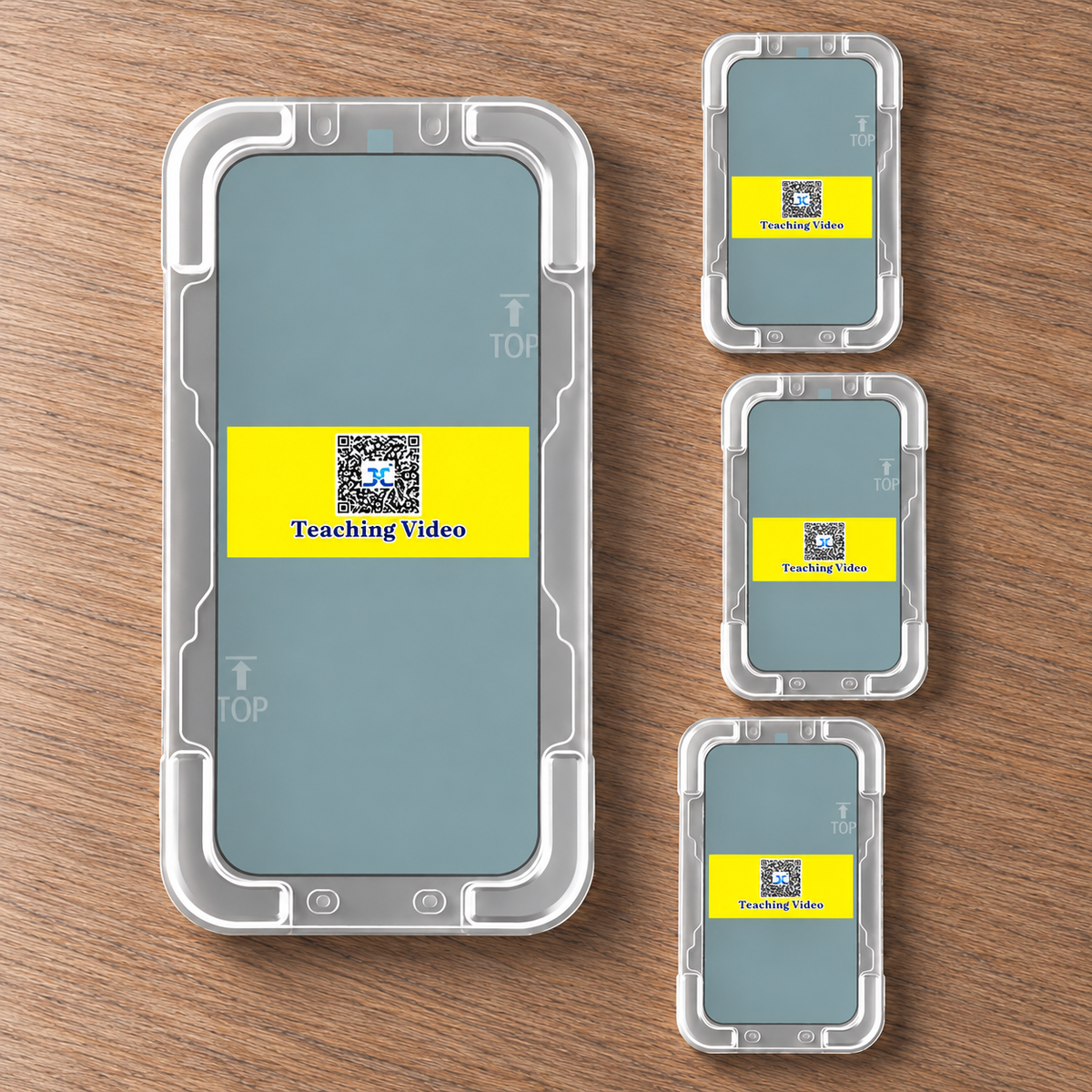 Clear iPhone Screen Protector with Applicator Box