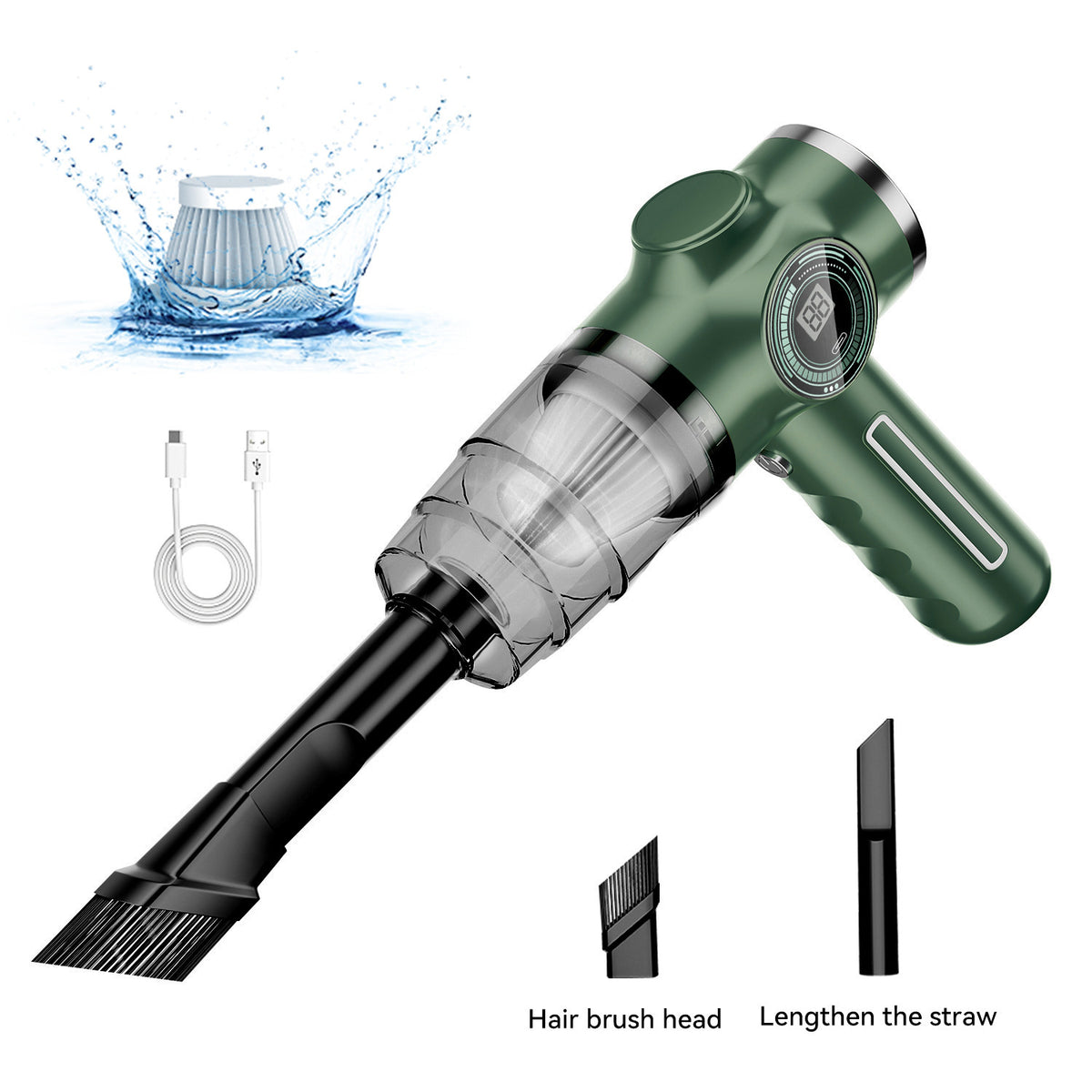 Portable Cordless Hand-held Vacuum Cleaner