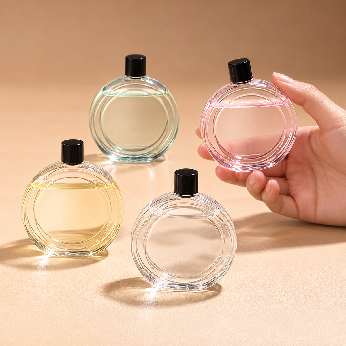 Four-Bottle Aroma Fragrance Refill Set 6