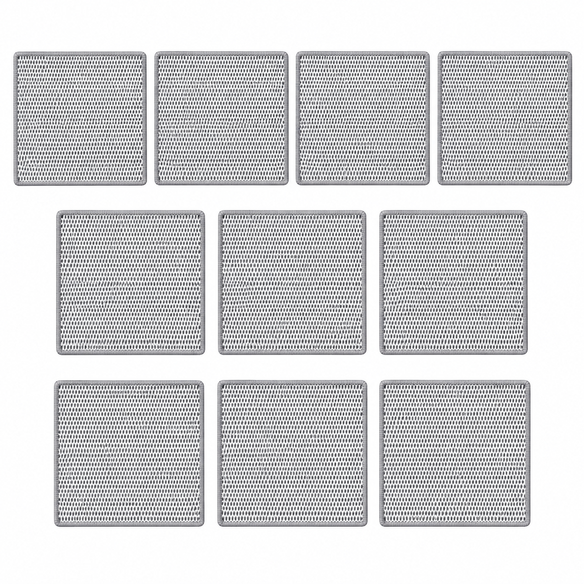 Double-Layer Mesh Cleaning Cloths, 25 x 25 cm – 10 Pack