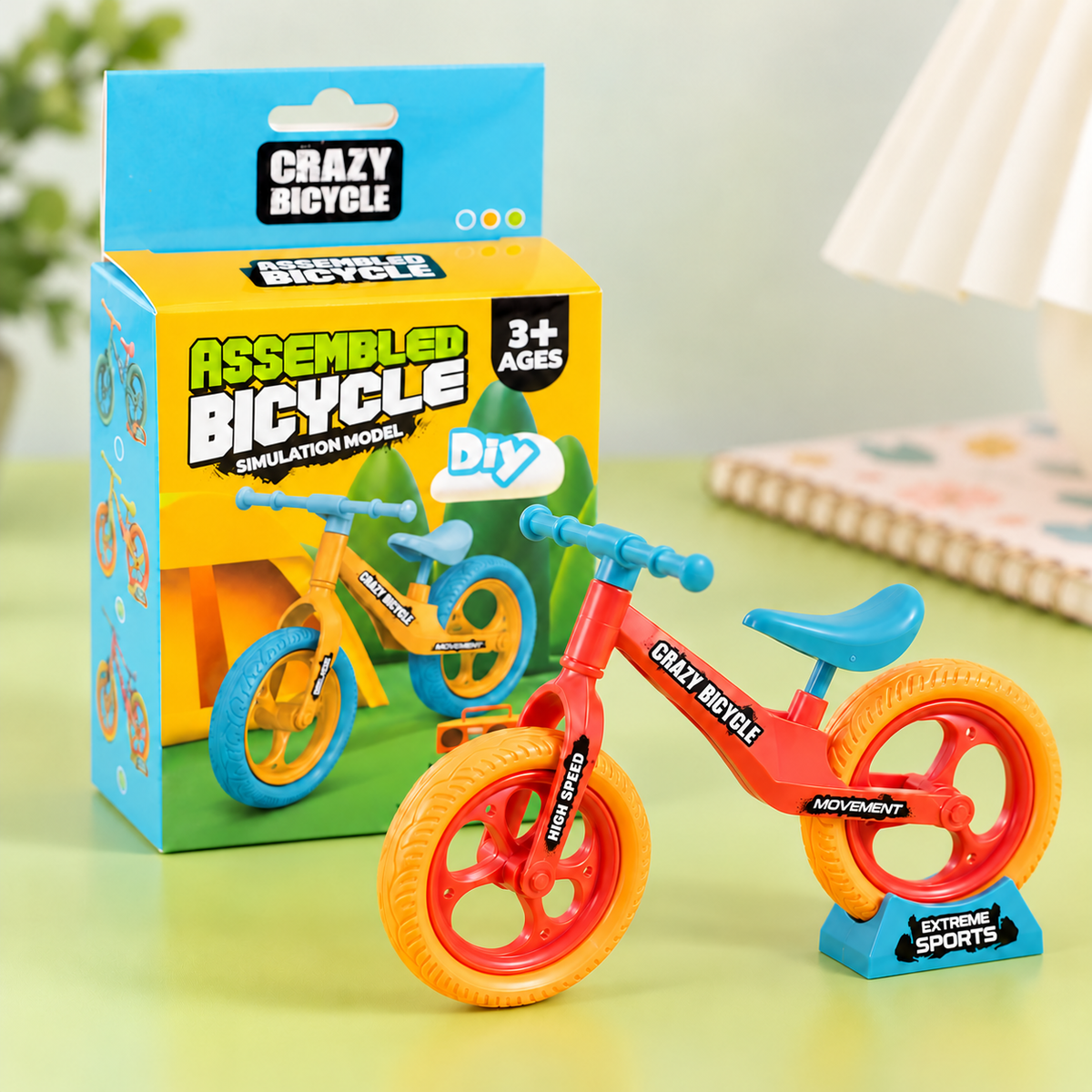 Boxed Bicycle Building Brick Set 3