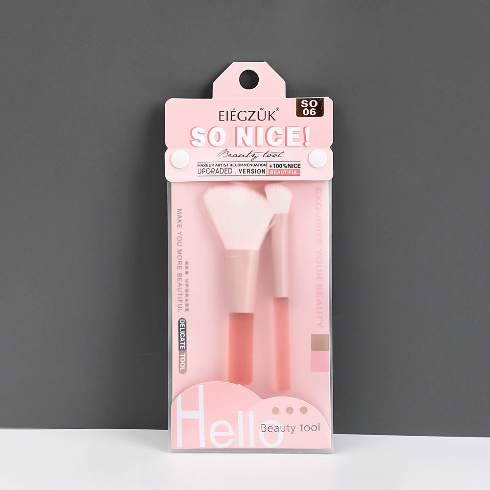 Mini Portable Makeup Brush Set