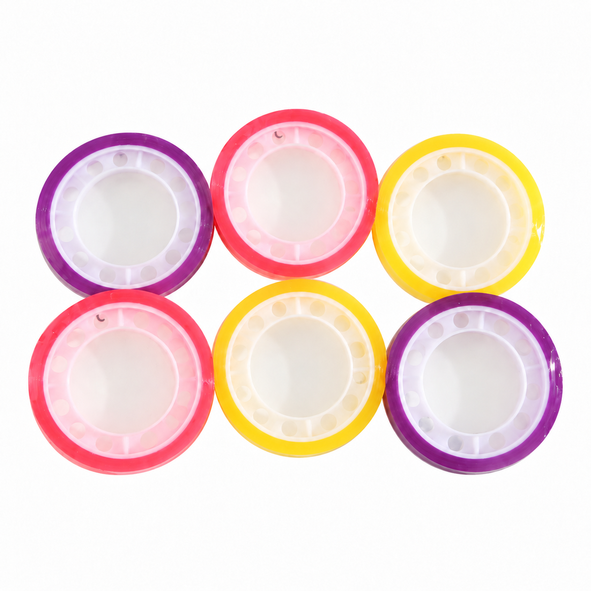 Coloured Tape Set, 6 Rolls