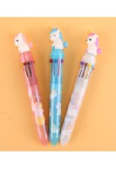 10-in-1 Colored Ballpoint Pen 2
