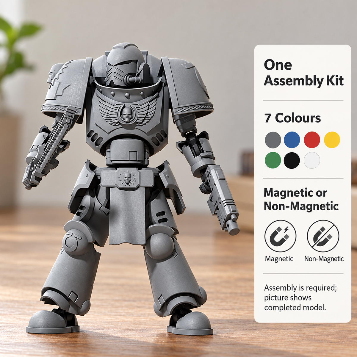Armoured Figure Model Kit – Seven Colours 4