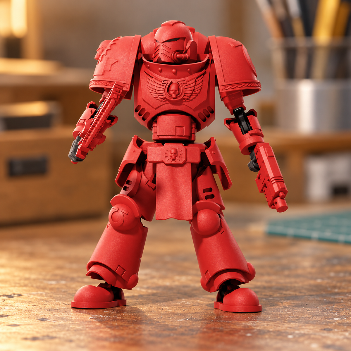 Armoured Figure Model Kit – Seven Colours 3