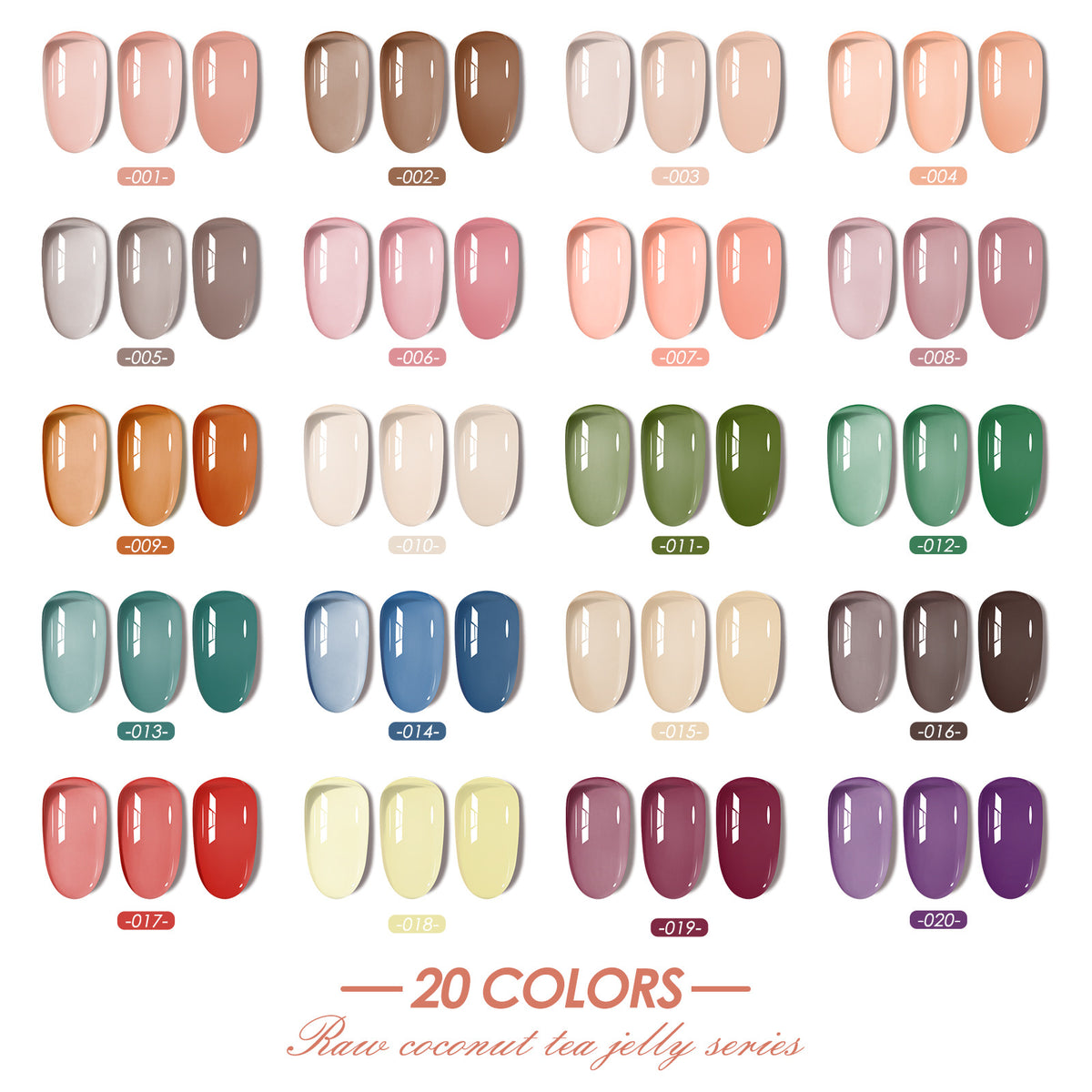 Misscherrying 7.5ml Ice Jelly Gel Polish 3.5 CAD