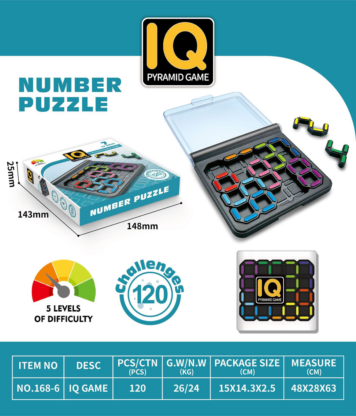 IQ Logic Number Puzzle 2