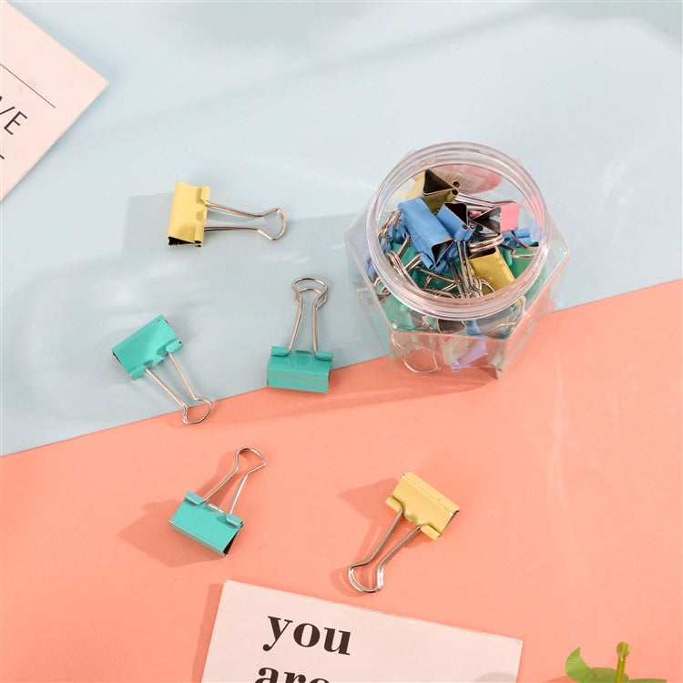 Colorful Mini Plastic Binder Clips