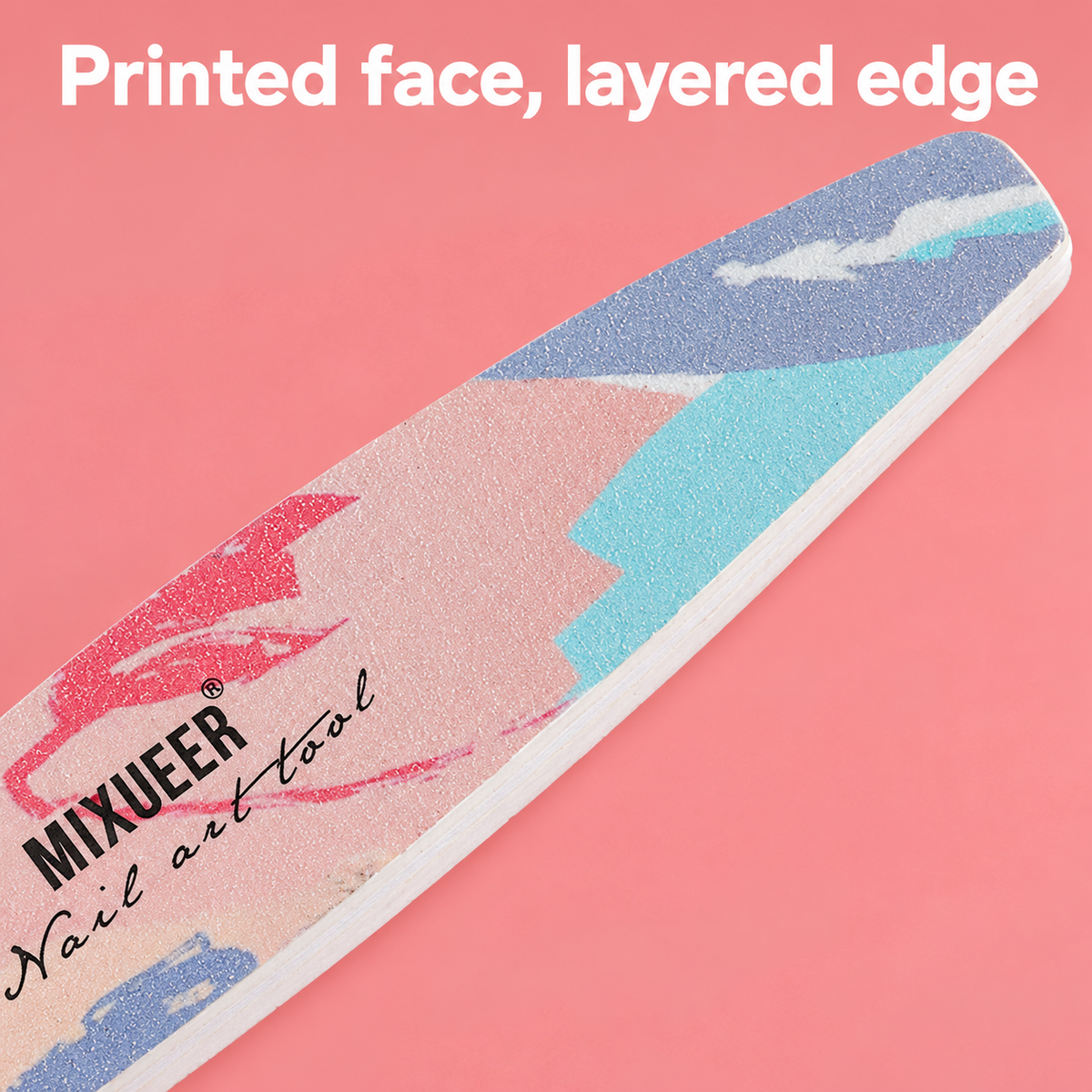MIXUEER Printed Nail Files, 2-Pack 4