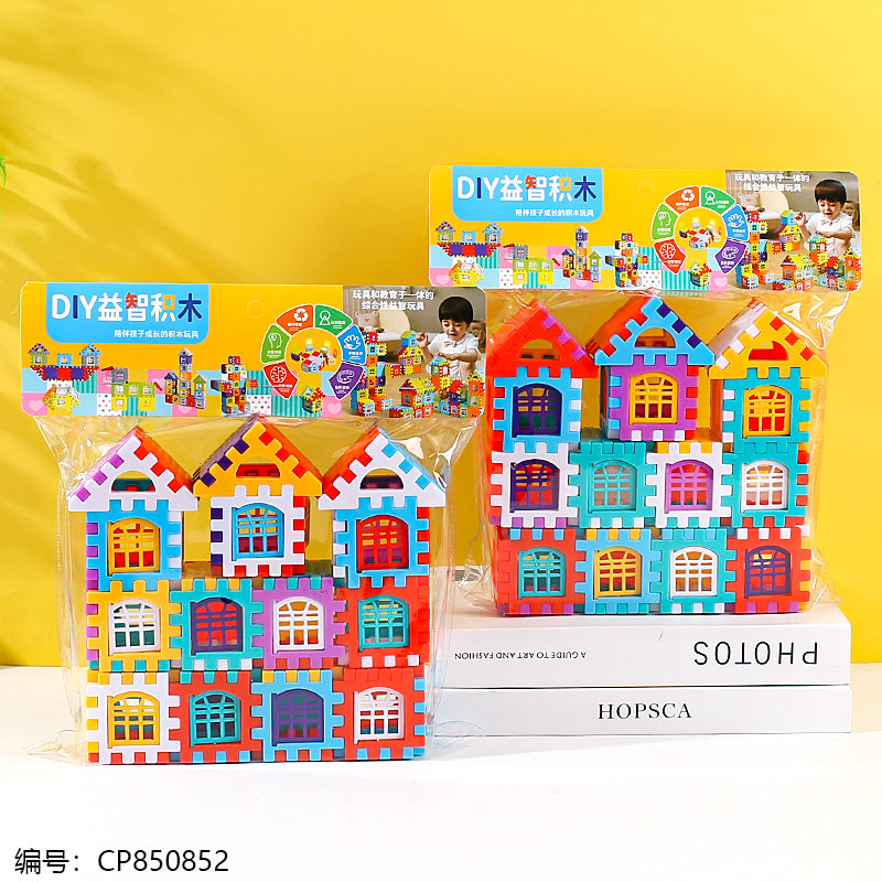 Colorful House Building Blocks 2