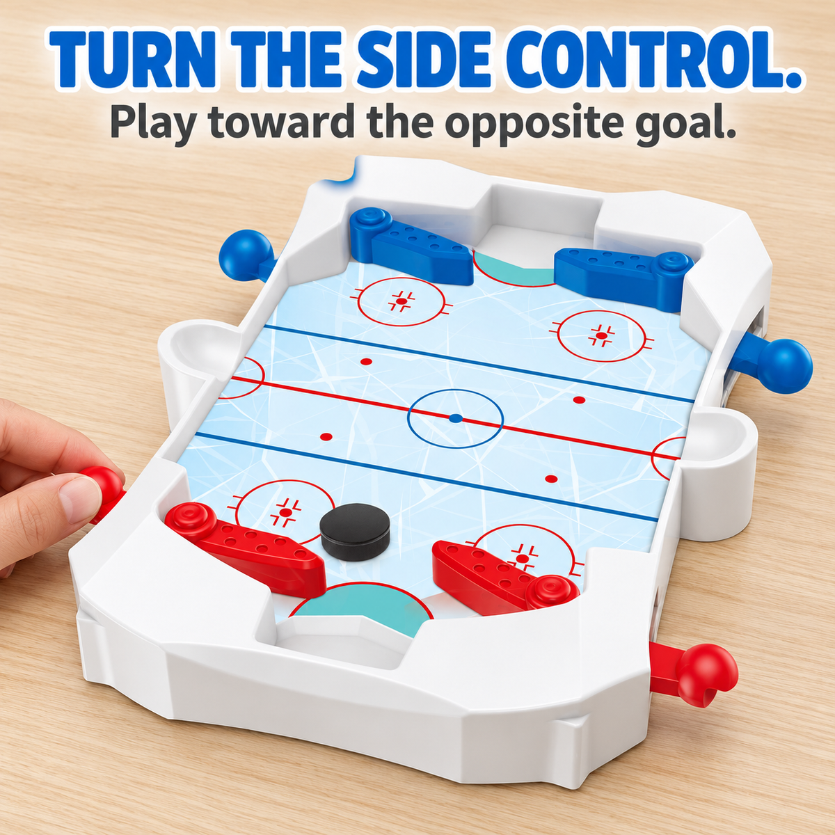 Mini Tabletop Ice Hockey Game 6
