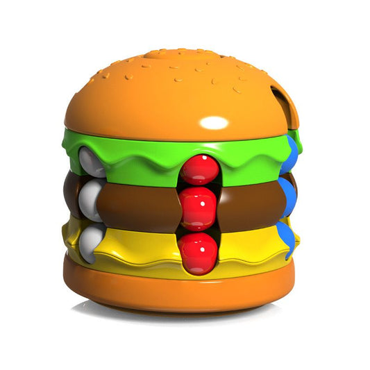 Burger Pop Bead Fidget Toy