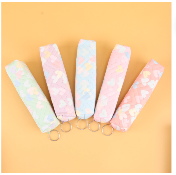 Quilted Heart Pencil Cases 2