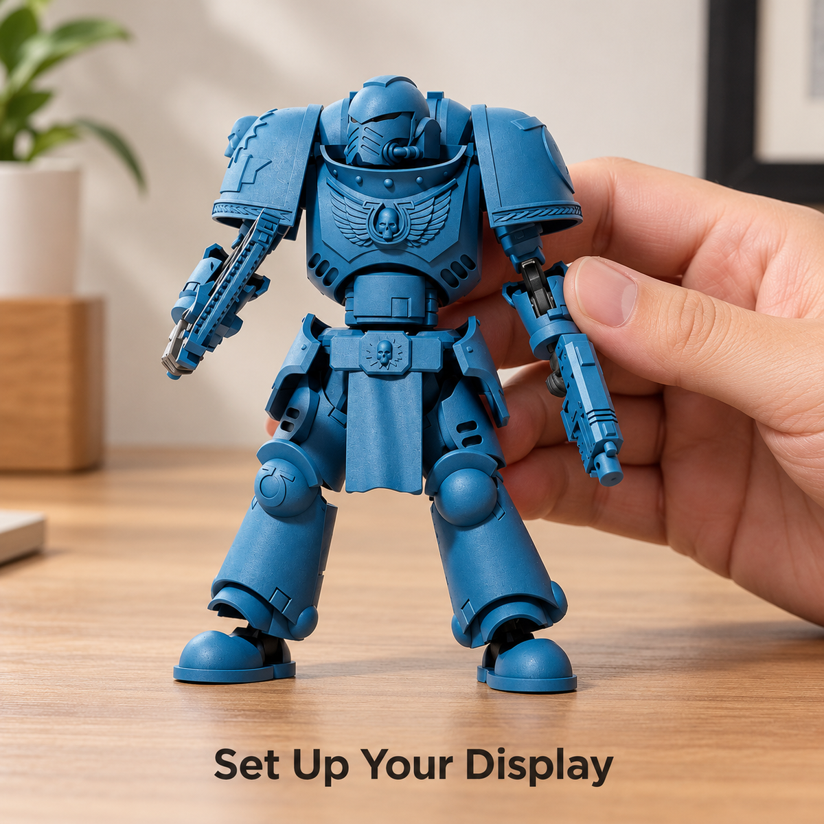 Armoured Figure Model Kit – Seven Colours 7