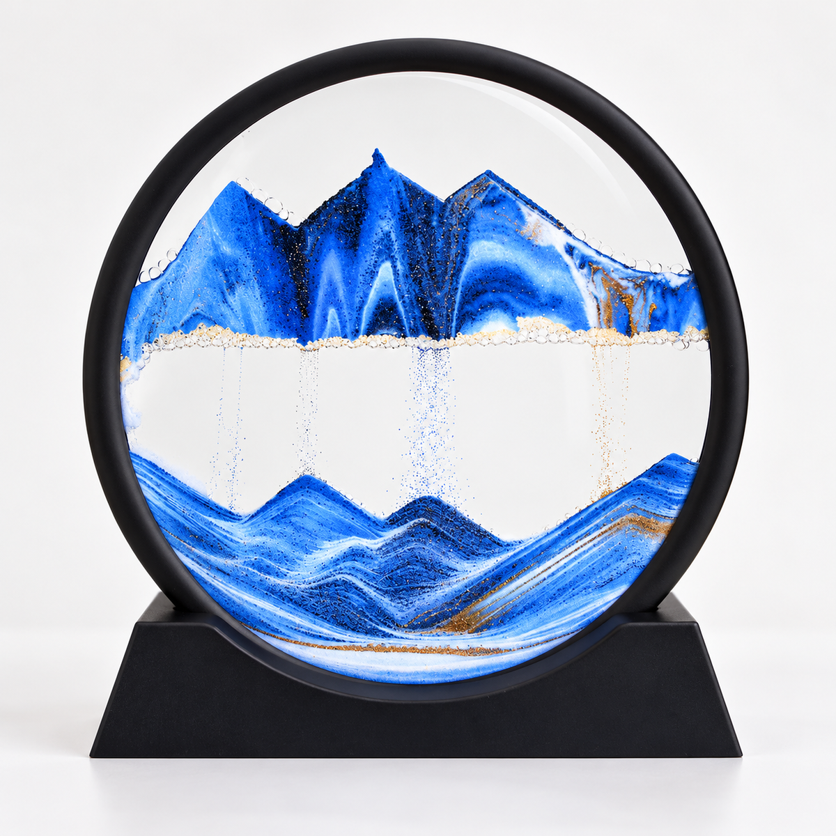 7-inch Moving Sand Art – Black Frame 2